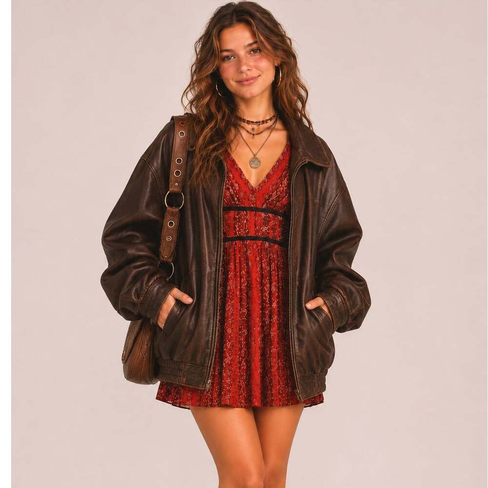 Vintage Y2K Abercrombie & Fitch Babydoll Floral Velvet Boho Dress Mini Small